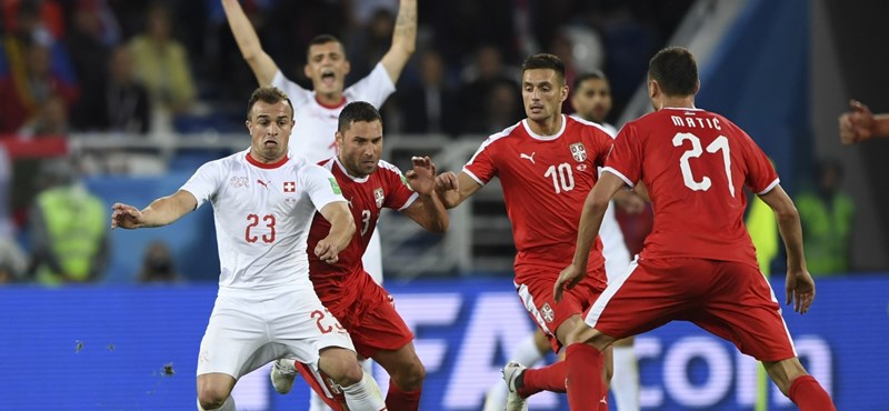 Micsoda meccs volt! Az utolsó percben lőtt góllal győzte le Svájc Szerbiát