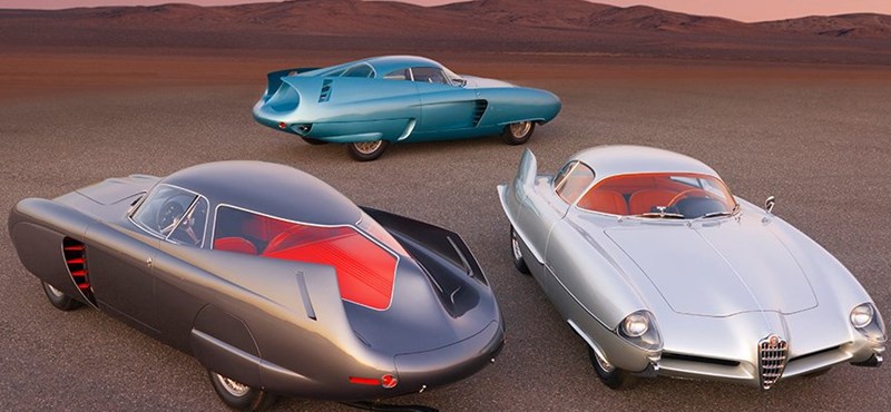 Így látták a jövőt az 50-es években: új gazdára vár 3 futurisztikus Bertone autó