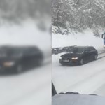 Audival húzták a tartálykocsit a havas emelkedőn ? videó