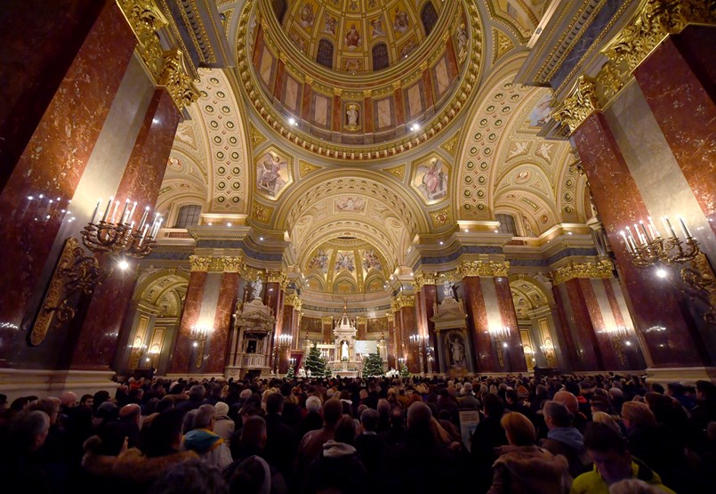 What about the midnight mass this year?  We ask the churches