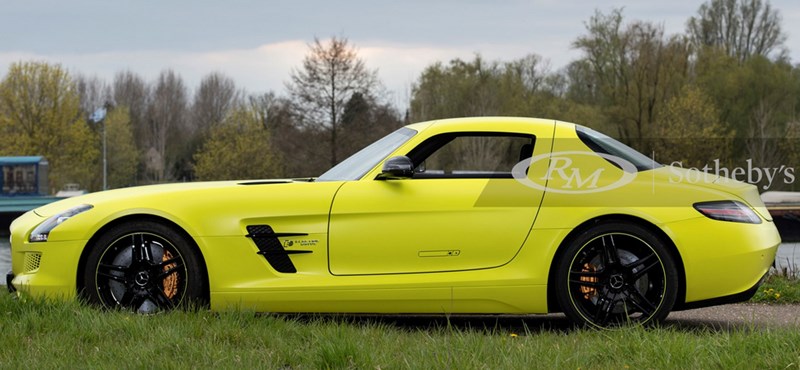 Ofrecen a la venta un Mercedes-AMG eléctrico extremadamente raro