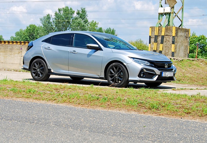 Required test (one cylinder) plus is the Honda Civic Sport Plus